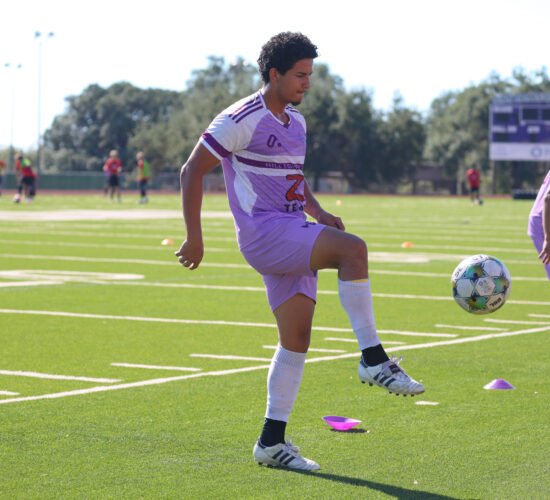USL A warming up at San Marcos