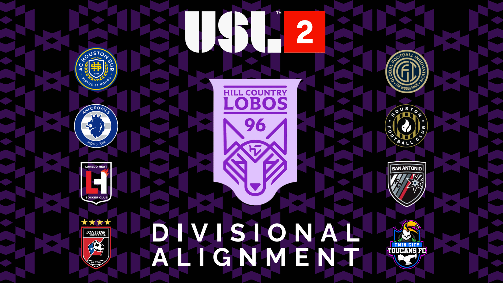 USL 2 Divisional Alignments USL 2 Divisional Alignments